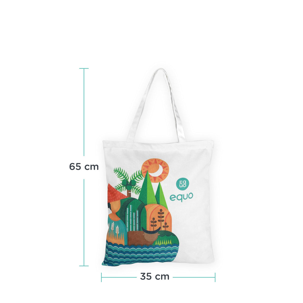 EQUO Proudly Vietnam Canvas Tote Bag - EQUO