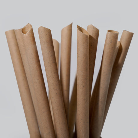 Coffee Drinking Straws (Wholesale/Bulk), BOBA/Bubble Tea Size - 1000 count - EQUO
