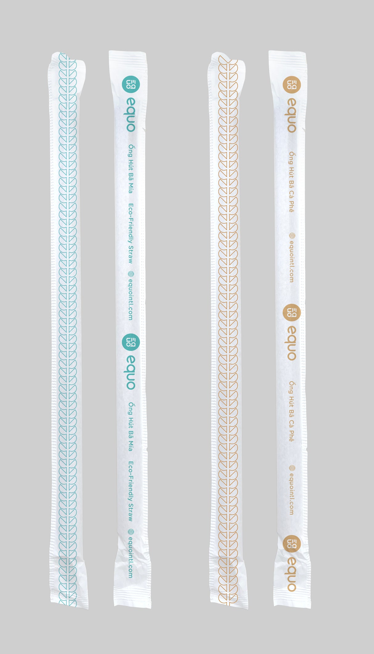 EQUO Coffee Straws 1000ct Wholesale Bulk (BOBA or Bubble Tea Wide Size) - EQUO