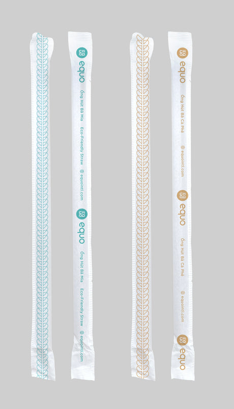 EQUO Coffee Straws 1000ct Wholesale Bulk (Standard Size) - EQUO