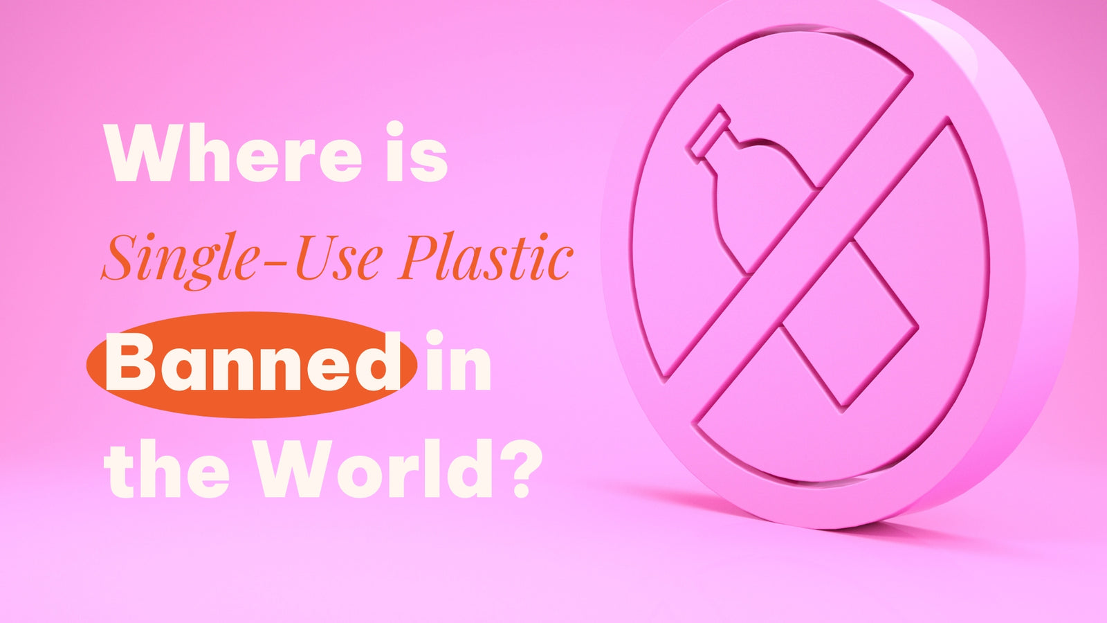 Where is Single-Use Plastic Banned in the World?