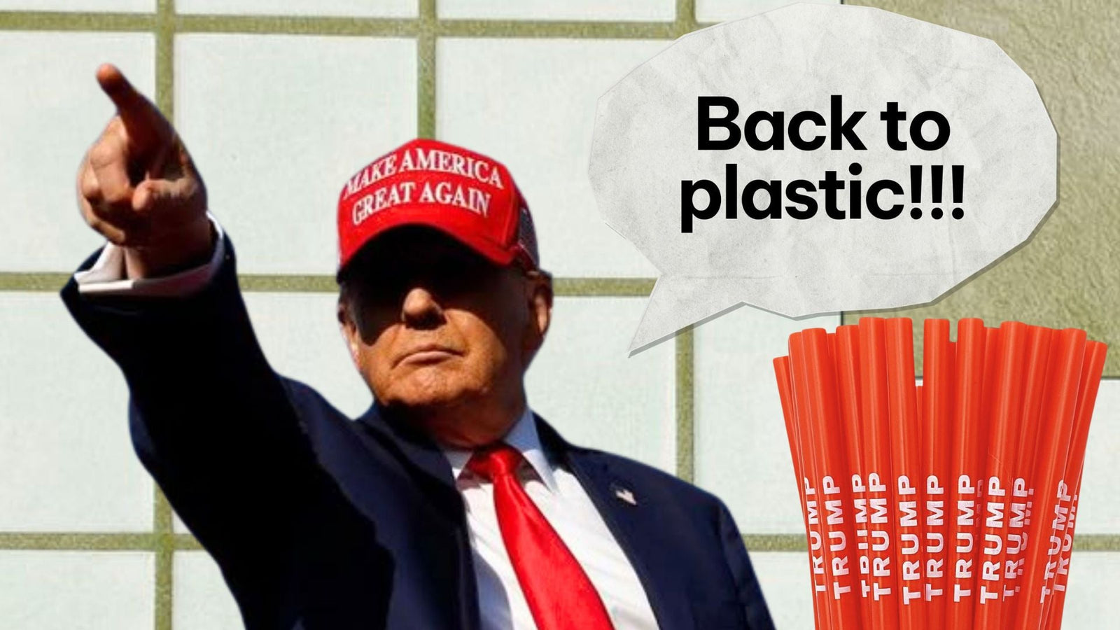 Trump's "Back to Plastic" Statement: A Step Back in the Fight Against Plastic Pollution