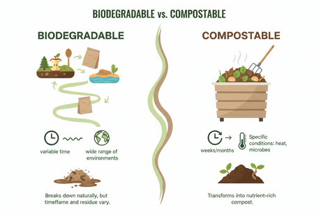 Compostable vs Biodegradable: What Brands Can Legally Say in 2026
