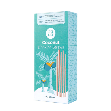 Coconut Drinking Straws - EQUO