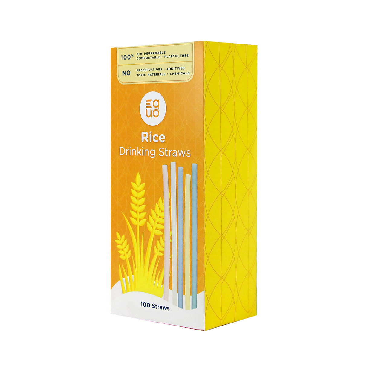 Rice Drinking Straws - EQUO