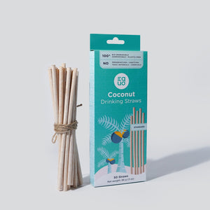 Coconut Drinking Straws