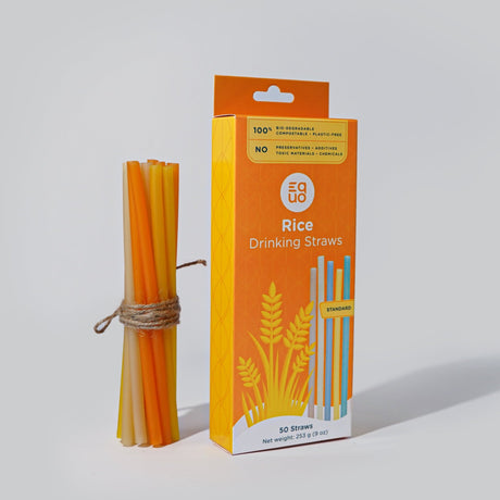 Rice Drinking Straws - EQUO