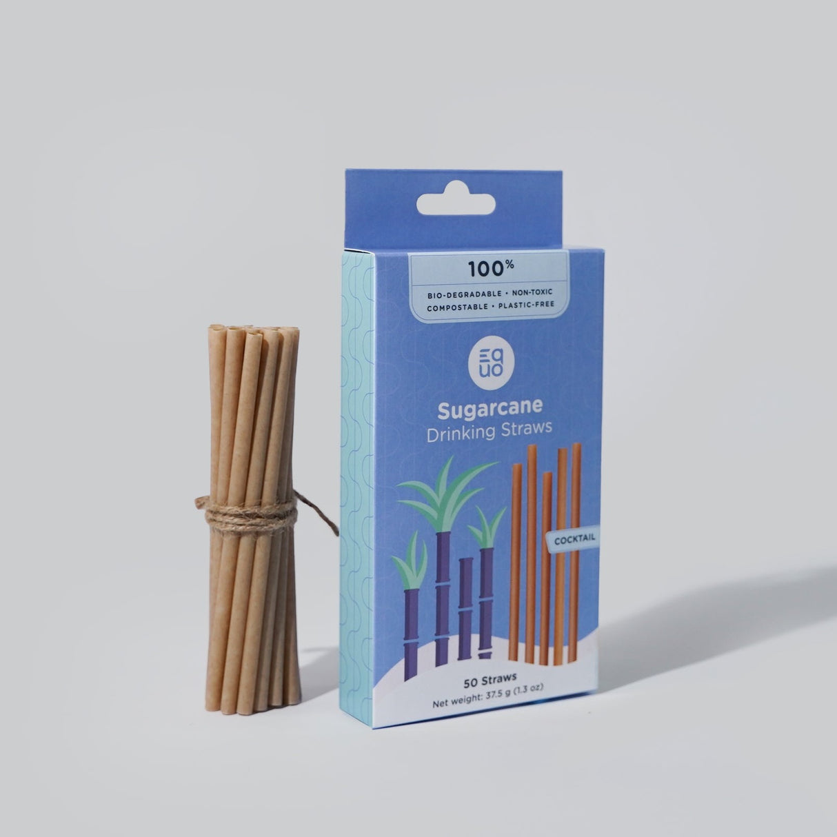 Sugarcane Drinking Straws - EQUO