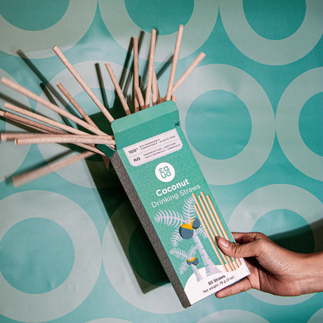 Coconut Drinking Straws - EQUO